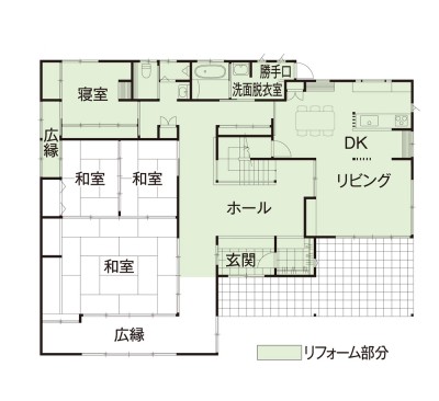 施工後間取り図