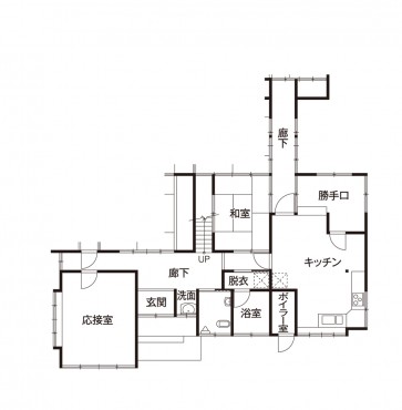 施工前間取り図