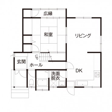 施工前間取り図