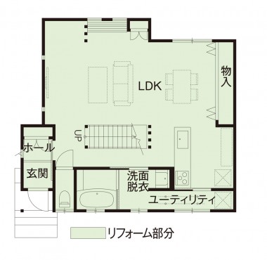 施工後間取り図