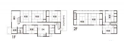 施工前間取り図