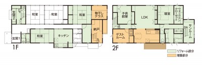 施工後間取り図