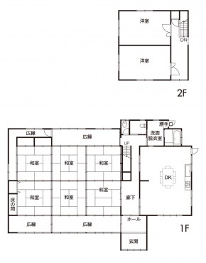 施工前間取り図