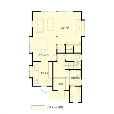 施工後間取り図