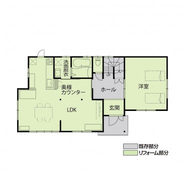 施工後間取り図