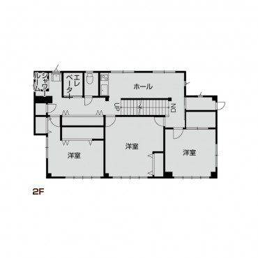 施工前間取り図