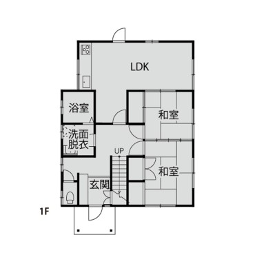 施工前間取り図