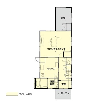 施工後間取り図