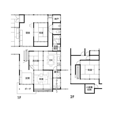 施工前間取り図