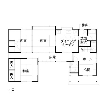 施工前間取り図