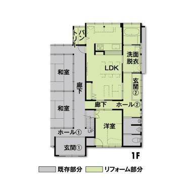 施工後間取り図