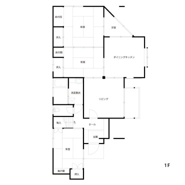 施工前間取り図