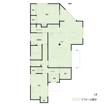 施工後間取り図