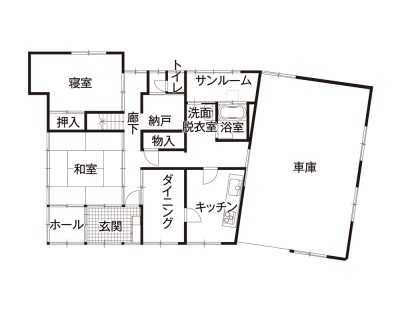 施工前間取り図