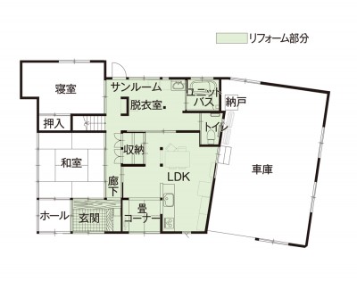 施工後間取り図