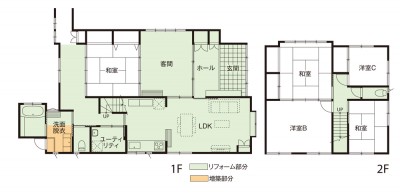 施工後間取り図