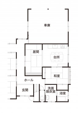 施工前間取り図